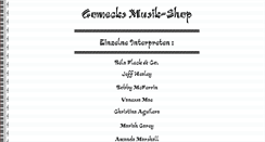 Desktop Screenshot of musikshop.gomeck.de