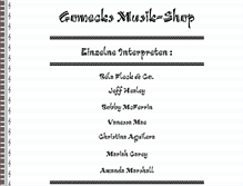 Tablet Screenshot of musikshop.gomeck.de